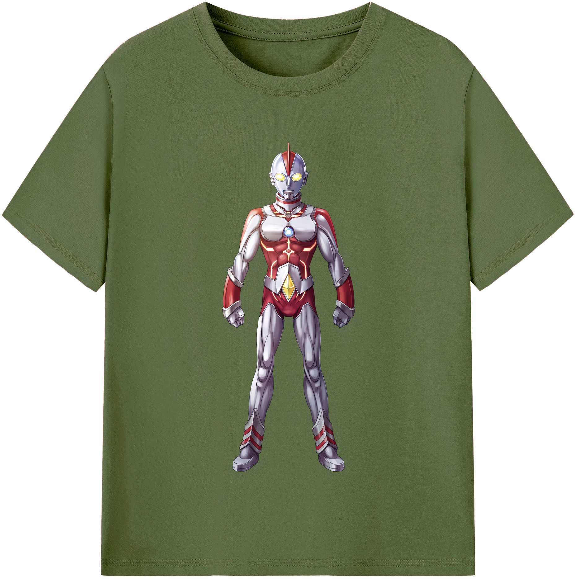 （画像用） ウルトラマン Ultraman 綿100％半袖Tシャツ（フロントプリント）
